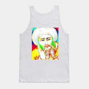 Averroes Colourful Portrait | Averroes Artwork 11 Tank Top